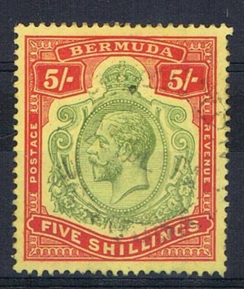 Image of Bermuda SG 53d FU British Commonwealth Stamp